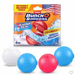 Bunch O Balloons Reusable Water Balloons 4pk Magnetic (Set of 2) 8 balloons tota